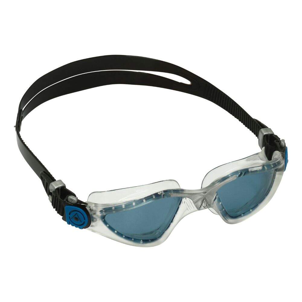 Aquasphere Kayenne Swim Goggles - Smoke Lens/Clear/Silver | Swimwear Shack