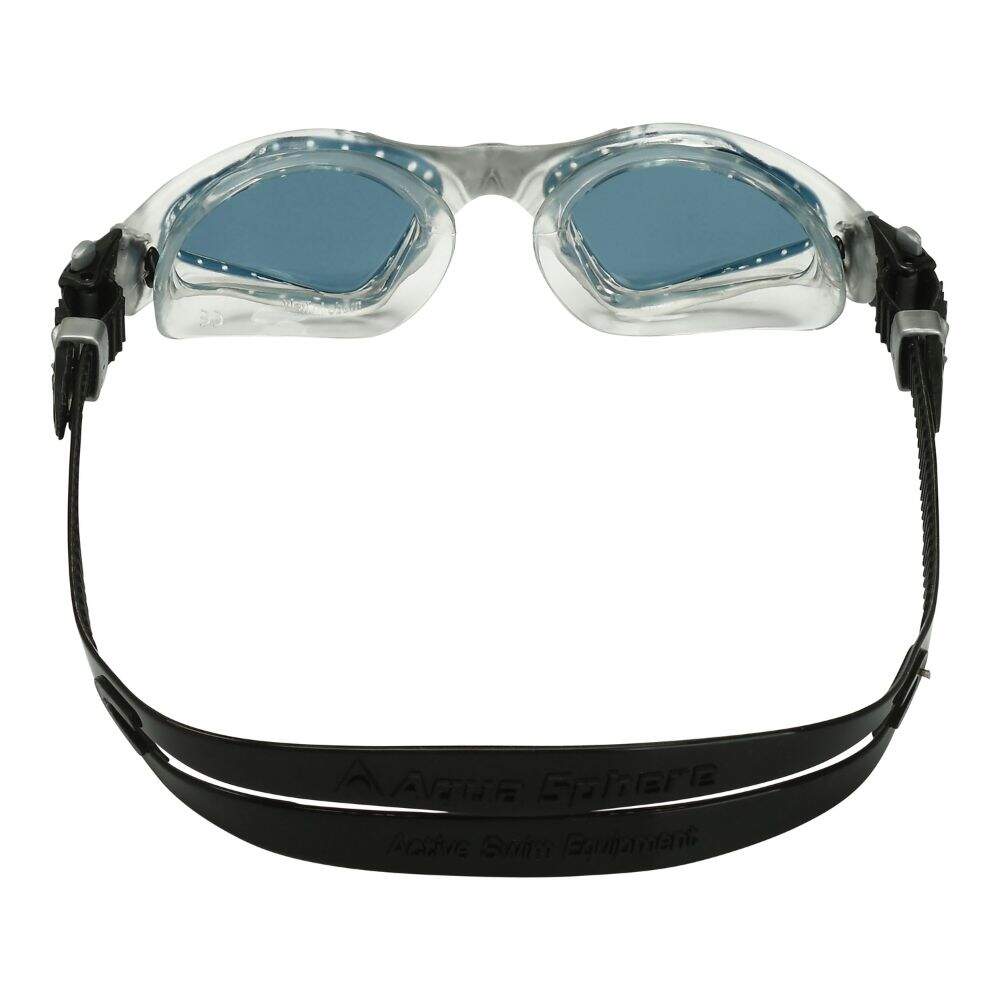 Aquasphere Kayenne Swim Goggles - Smoke Lens/Clear/Silver | Swimwear Shack
