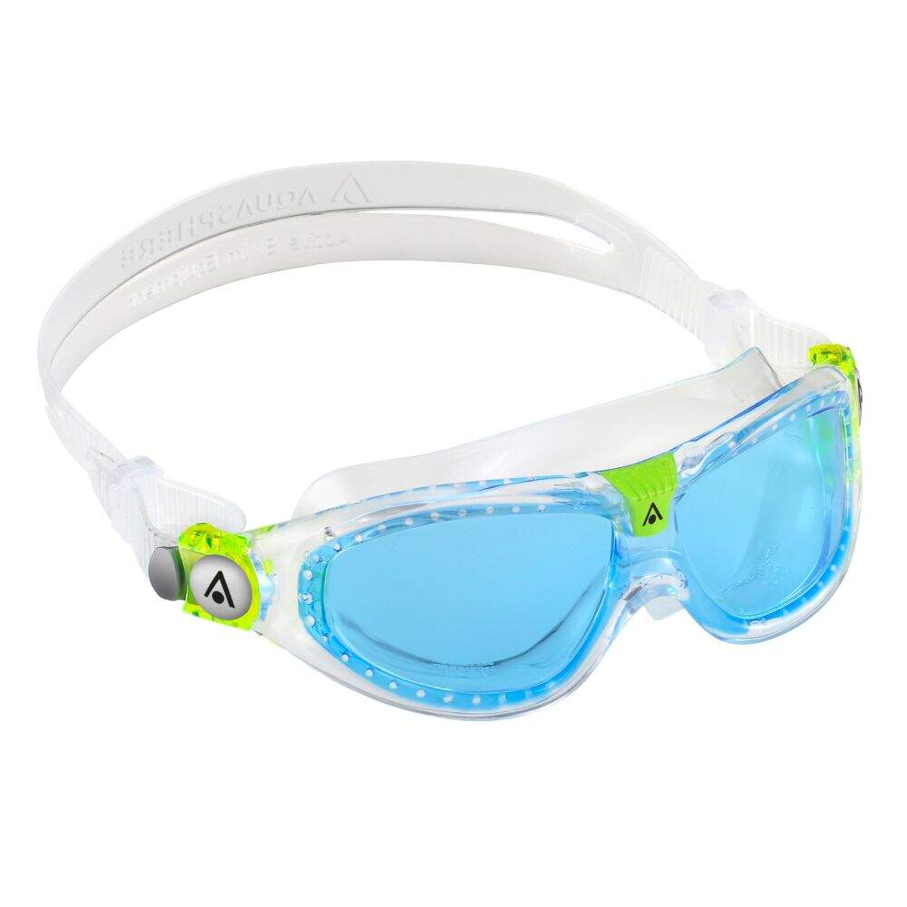 Aquasphere Seal Kid 2 Swim Goggles - Clear/Lime/Blue Tint | Swimwear Shack