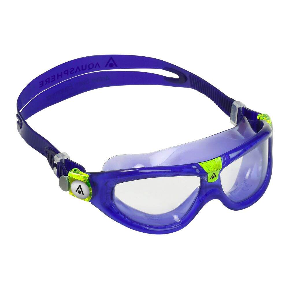 Aquasphere Seal Kid 2 Swim Goggles - Purple/Lime/Clear | Swimwear Shack