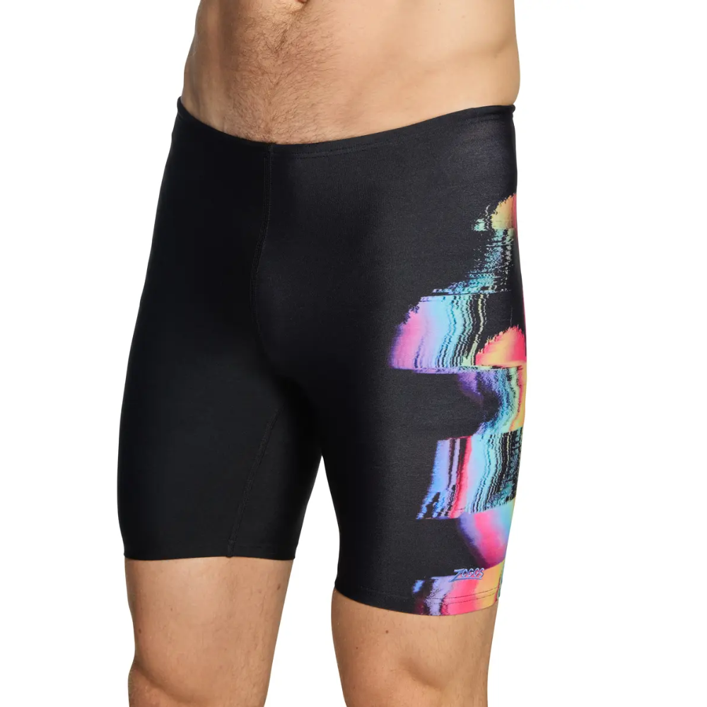 Zoggs Mens Mid Jammer | Chlorine Resistant Training Swimwear | Swimwear Shack