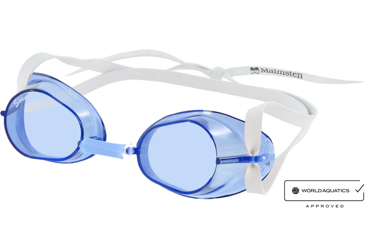 Malmsten Swedish Goggle Blue | FINA Approved Swim Goggles | Swimwear Shack