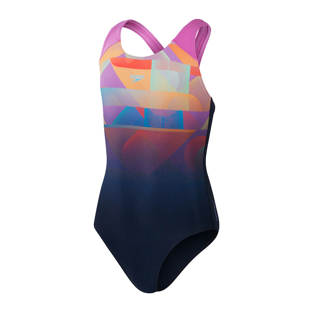 Speedo Digi Placement Girls Splashback