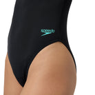 Speedo Womens Racer Zip One Piece