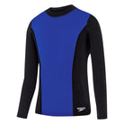 Speedo Boys Active Long Sleeve Rashie Blue | Swimwear Shack