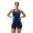 Speedo Womens Digital Print Legsuit