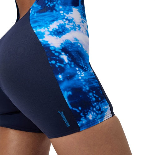 Speedo Womens Digital Print Legsuit