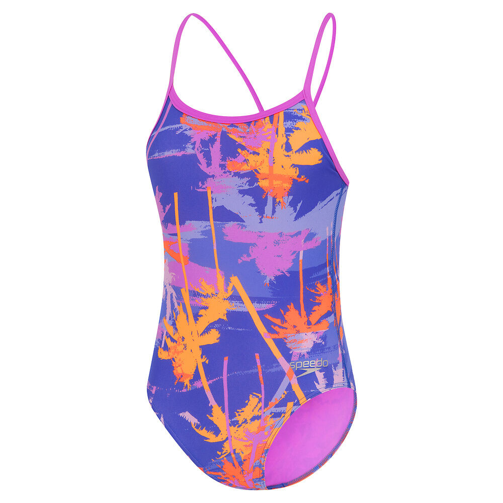 Girls Allover Digital VBack Makaha Palms