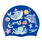 Speedo Junior Printed Cap | Fun & Durable Swim Cap for Kids