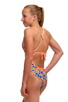 Girl's Tie Me Tight One Piece Killer Flowers