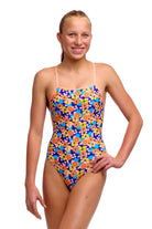 Girl's Tie Me Tight One Piece Killer Flowers