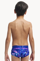 Funky Trunks Toddler Boys Printed Trunks Cyber City | Swimwear Shack