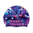 Funky Trunks Silicone Swimming Cap Cyber City