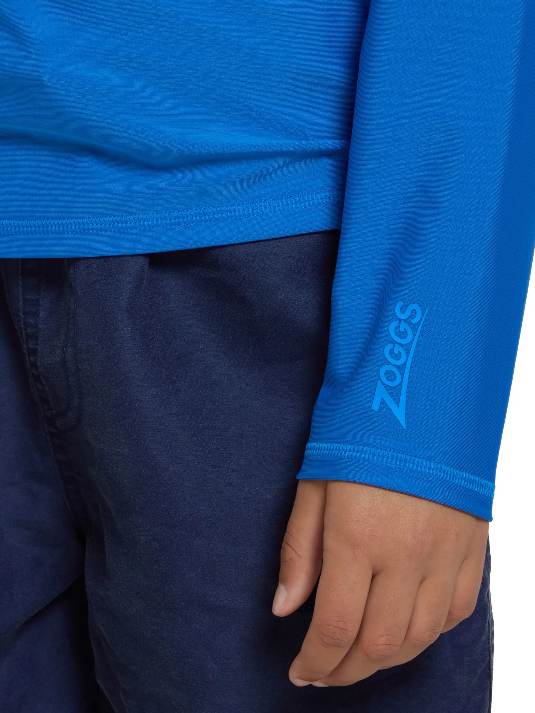 Zoggs Bells Long Sleeve Sun Top in Blue Sky. UPF 50+ protection, quick-dry fabric & four-way stretch