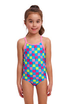 Funkita Post It Toddler Girls One Piece Swimsuit | Swimwear Shack Australia