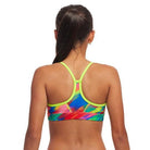 Funkita Girls Swim Crop Top Stroked | Swimwear Shack