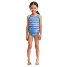Funkita Girls Swim Steady Tankini & Brief Pastel Palm | Swimwear Shack