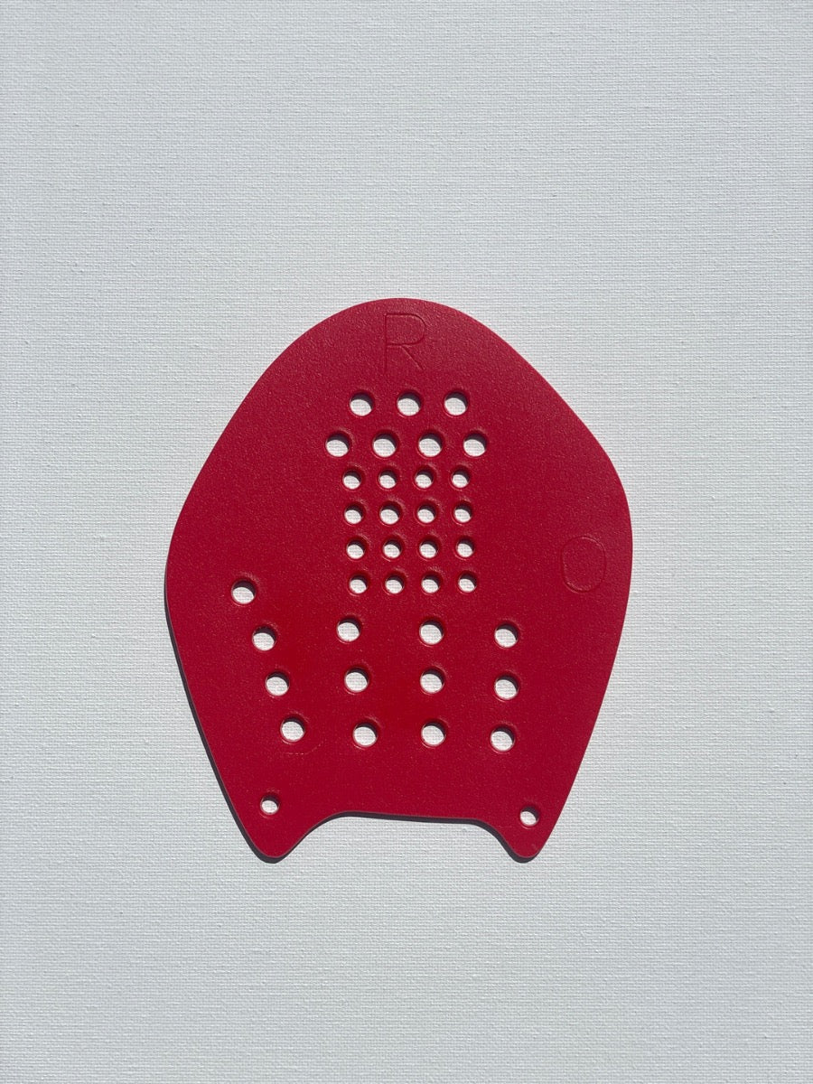 Strokemaker Hand Paddle XXS – Red | Swimwear Shack