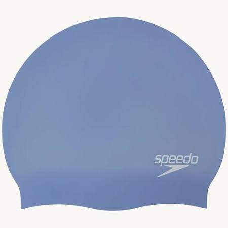 Speedo Long Hair Swim Cap – Curious Blue | Comfortable Fit – Swimwear Shack