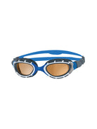 Zoggs Predator Flex Polarized Ultra Goggle Blue Grey | Swimwear Shack