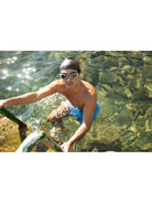 Zoggs Predator Flex Polarized Ultra Goggle Blue Grey | Swimwear Shack