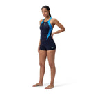 Speedo Womens Hyperboom Splice Tankini Set | Lagoon Blue | Swimwear Shack