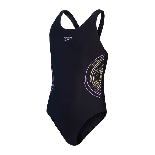 Speedo Girls Placement Muscleback One Piece