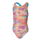 Speedo Allover Girls Leaderback One Piece | Swimwear Shack Australia