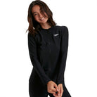 Speedo Women's Zip Long Sleeve Sun Top | UV Rash Top | Swimwear Shack