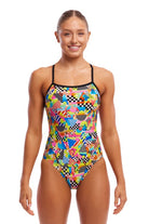 Funkita Junk Yard Women's Single Strap One Piece | Eco-Friendly & Stylish Swimwear