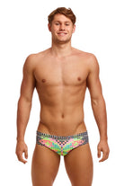 Funky Trunks Mens Classic Briefs Snow Flyer