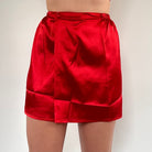 Suit Skirt Red