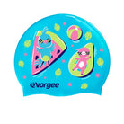 Vorgee Junior Character Silicone Swim Cap – Pool Party Pals | Swimwear Shack