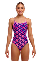 Funkita Ladies Diamond Back One Piece – Ho Hum | Swimwear Shack