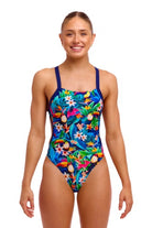 Funkita Ladies Brace Free One Piece – Birdie Wordie | Swimwear Shack