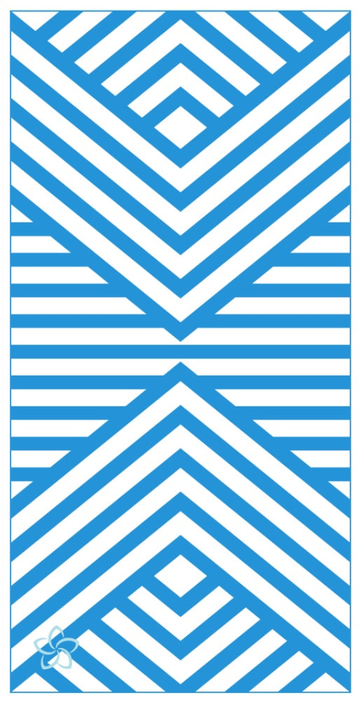 Santorini – Mahana Beach Towel | Premium Swim Accessories – Swimwear Shack