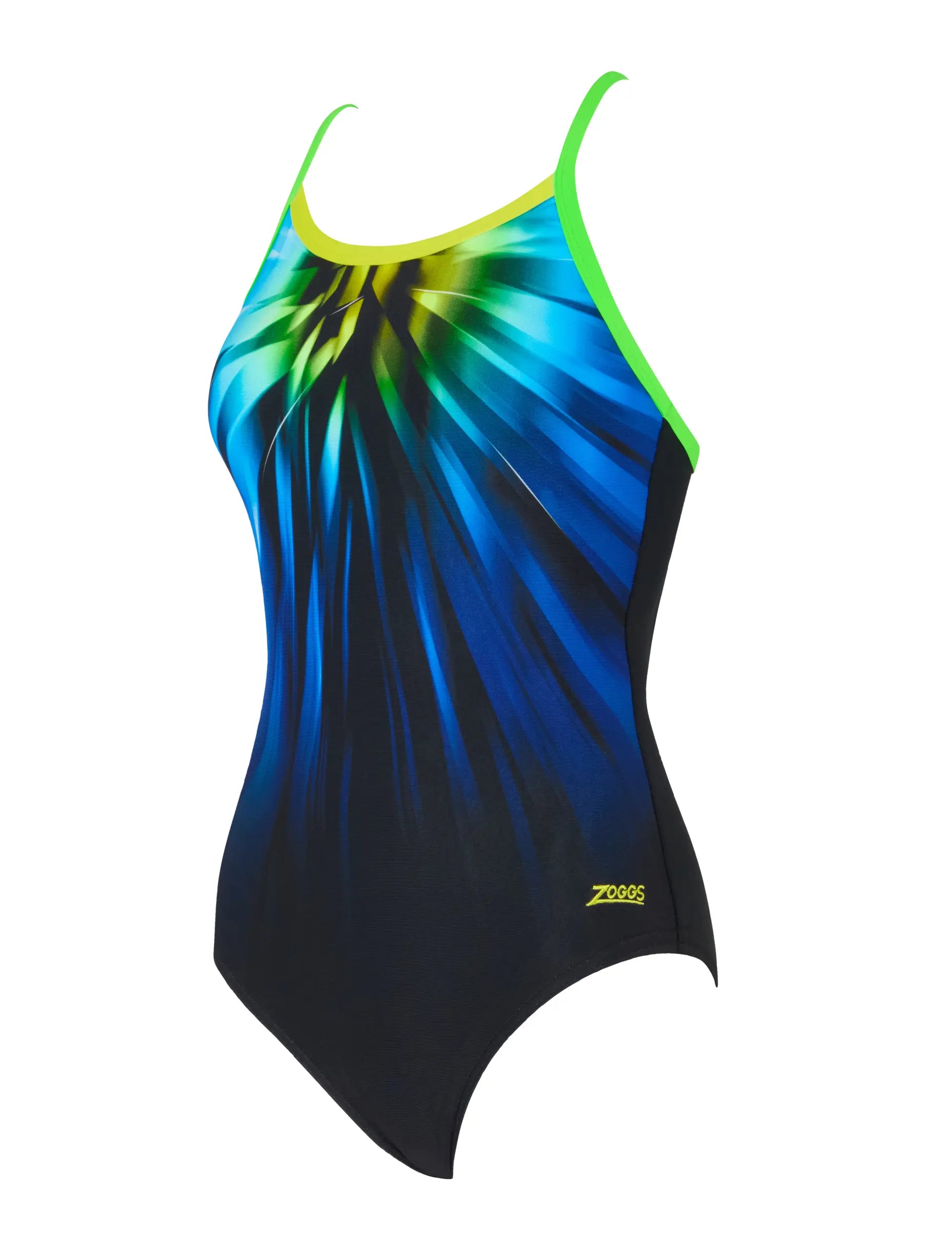 Zoggs Womens Octane Strikeback Swimsuit | Chlorine Proof | Swimwear Shack