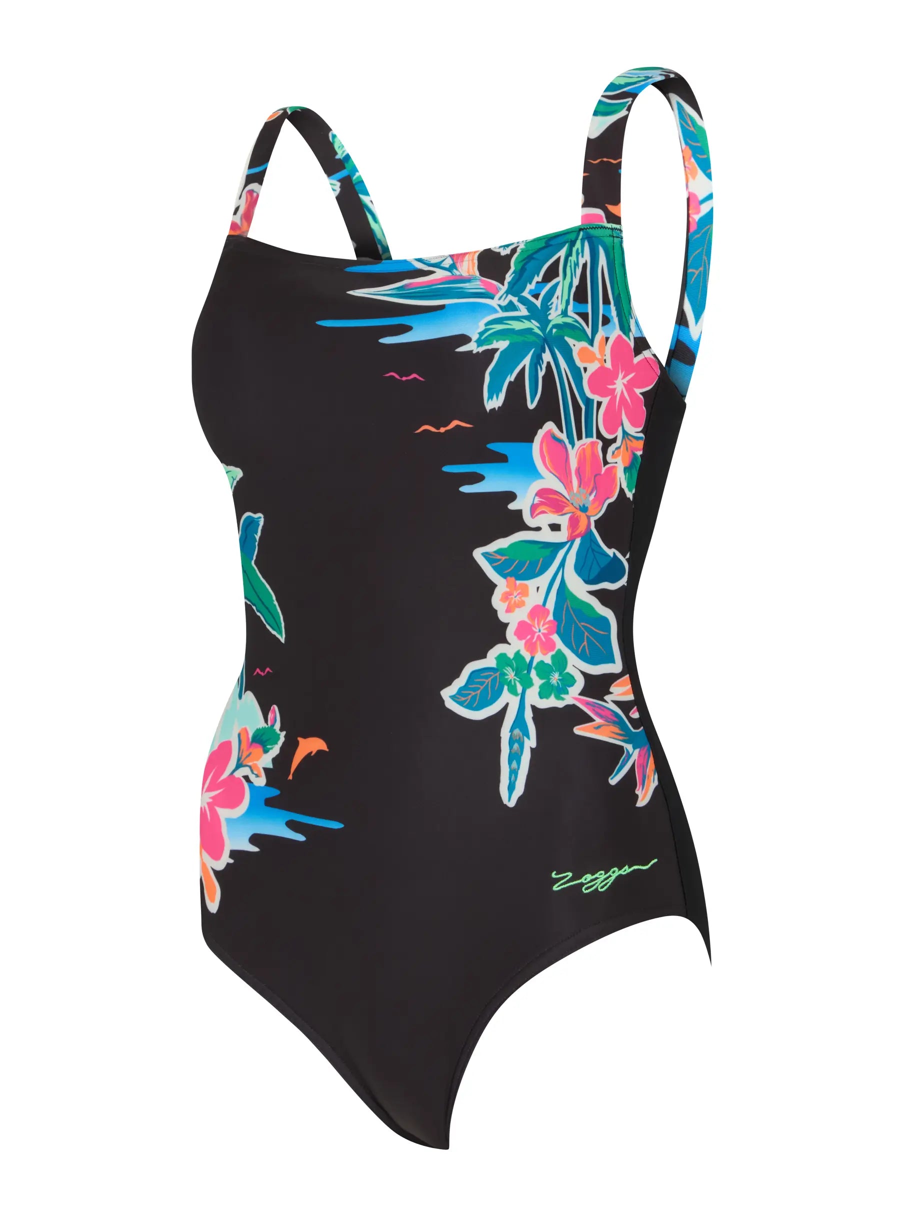 Zoggs Womens Retro Surf Adjustable Classicback Swimsuit | Swimwear Shack
