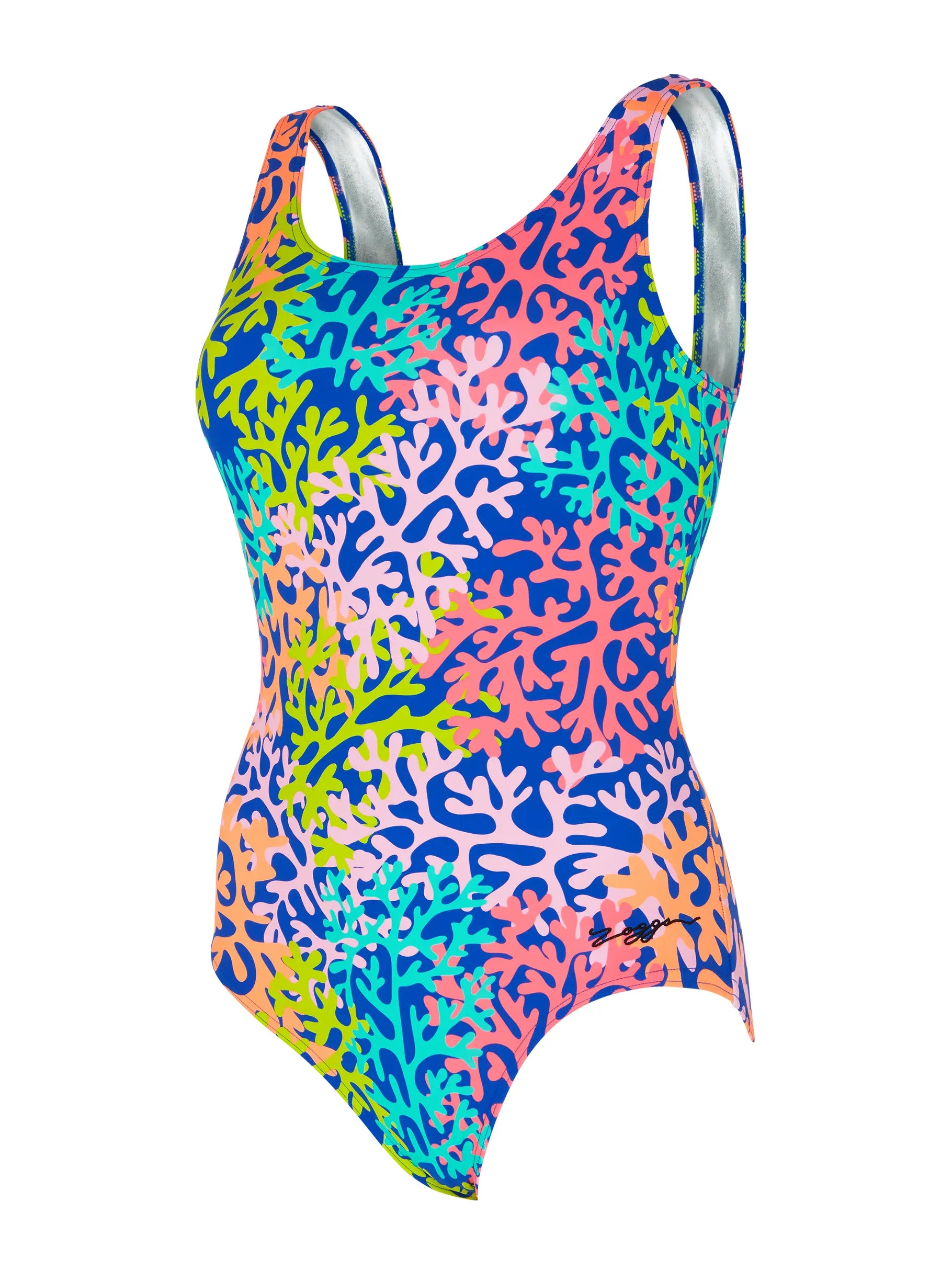 Zoggs Ecofeel Scoopback Thermal One Piece | Silver Lining | Swimwear Shack