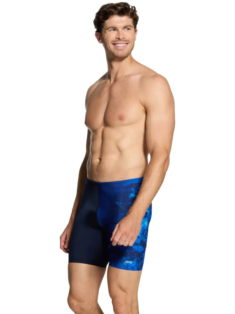 Zoggs Mens Mid Jammer | Chlorine Resistant Training Swimwear | Swimwear Shack