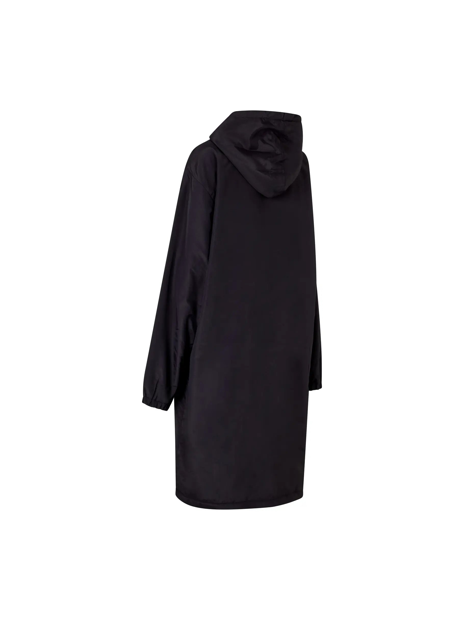 Zoggs Pool Parka Black — Fleece-Lined Swim Parka | Swimwear Shack