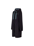 Zoggs Pool Parka Black — Fleece-Lined Swim Parka | Swimwear Shack