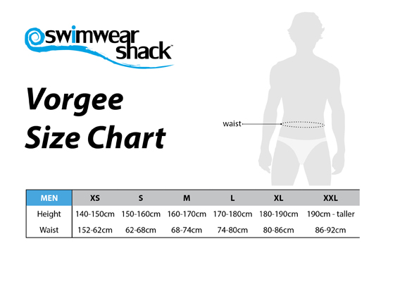 Vorgee Size Chart
