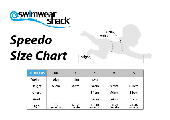 Womens Speedo Bathing Suit Size Chart