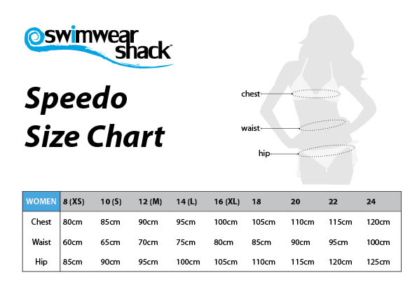 Speedo Mens Swim Trunks Size Chart